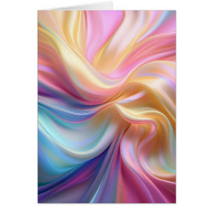 Soie pastel colorée