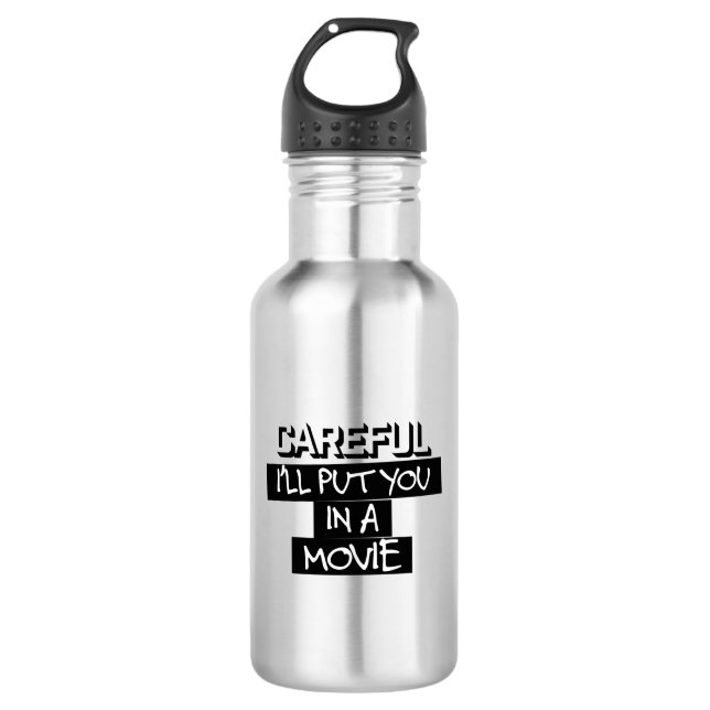 Soigneux, je vous mettrai dans une bouteille d'eau (Devant)