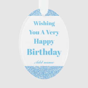 Soin d'anniversaire personnalisé et élégant