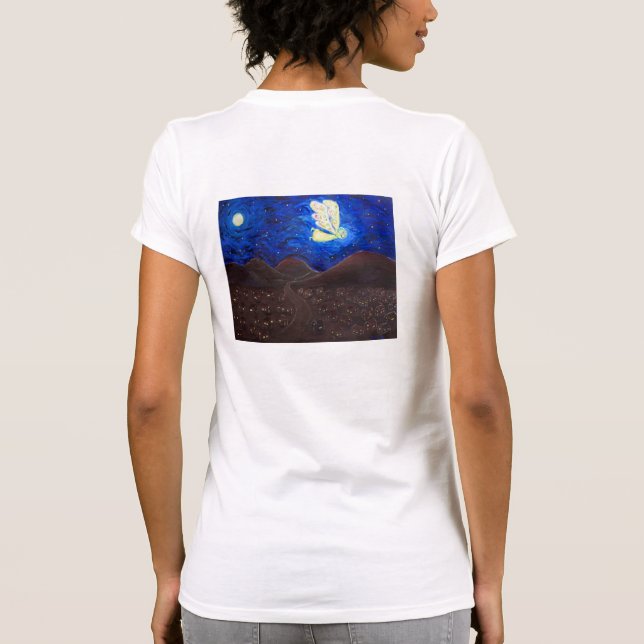 Soin des T-shirts Ange Gardien de l'âme (Dos)