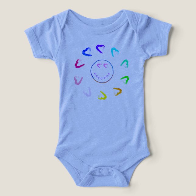 Soins de bébé Sun Hearts (Design Recto)