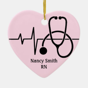Soins de santé - Ornement en forme de coeur