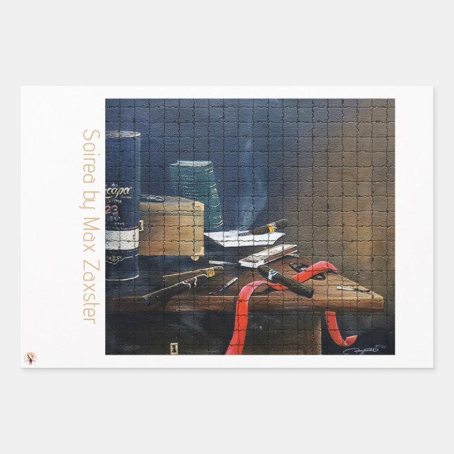 Soirea par Max Zaxster Envelopper les feuilles de  (Devant)