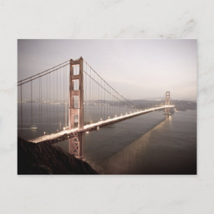 Soirée à la carte postale Golden Gate Bridge