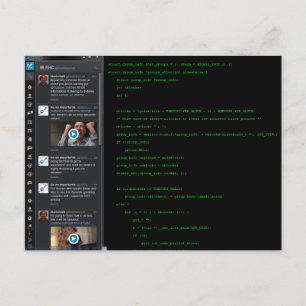 Soirée à la maison avec la carte postale EHC