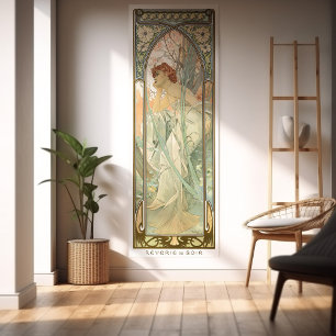 Soirée Art Nouveau Poster Set 4/4 Mucha