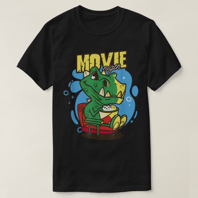 Soirée cinéma T-shirt Dinosaur (Design devant)