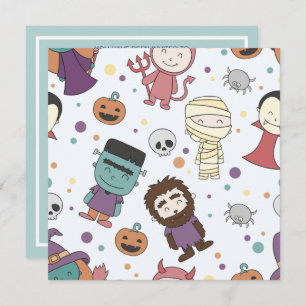 Soirée Costume Halloween Spooktacular   Invitation