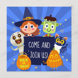 Soirée Costume Halloween Spooktacular   Invitation