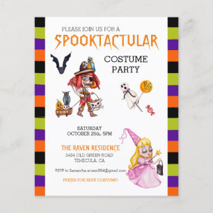 Soirée costumée pour enfants Halloween Trick ou tr