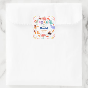 Soirée d'anniversaire à thème Dinosaur Stickers