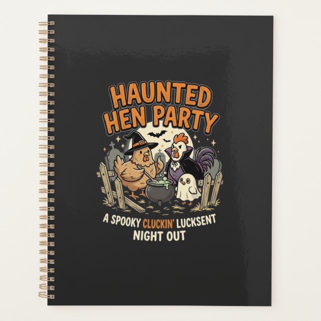 Soirée de poule hantée d'Halloween (Devant)