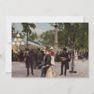 Soirée d'été à Tivoli   Paul Fischer