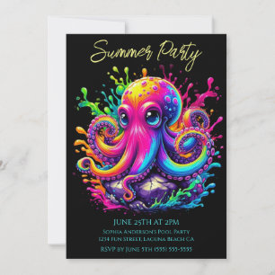 Soirée d'été - Invitation à l'éclaboussure de poul