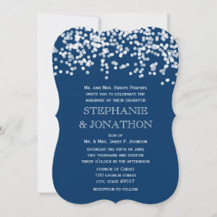 Soirée Marine sous les étoiles Mariage Invitations