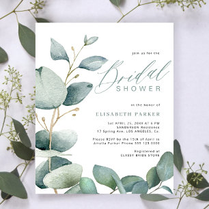 Soirée nuptiale budget eucalyptus élégante invitat