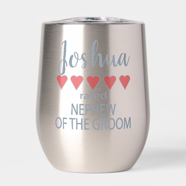 Soirée nuptiale et mariage 5 Coeur Nephew de la ch (Avant)