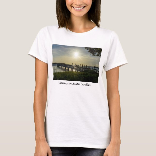 Soirée Paisible À Cooper River T-Shirt (Devant)