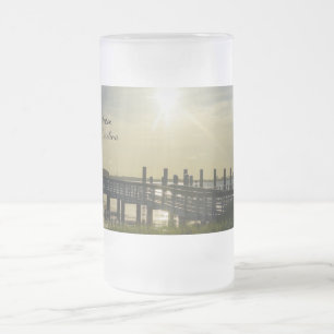 Soirée paisible sur la tasse givré de Cooper River