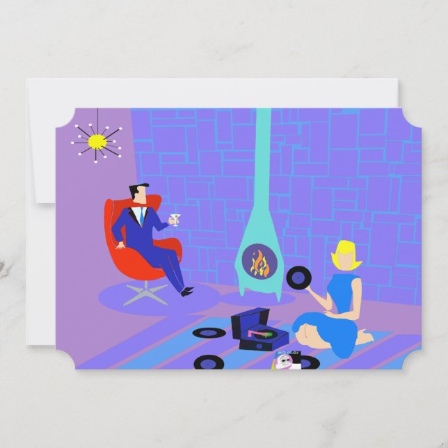 Soirée rétro sur invitation à la fête nationale (Devant)