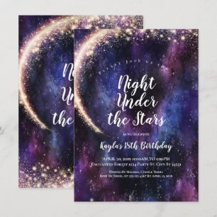 Soirée sous les étoiles Invitations