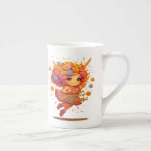 "Sois Lumineux, Sois Beau" Tall Mug - Flo Whimsica