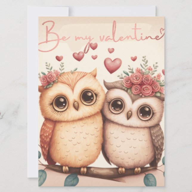 Sois ma carte valentine (Devant)