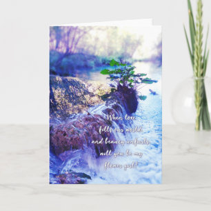 sois ma demoiselle d'honneur waterhaze invitation