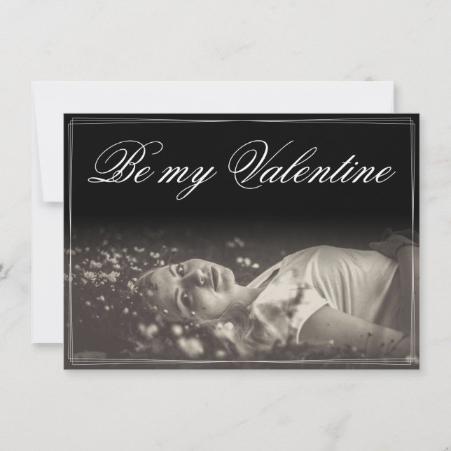 Sois ma Saint-Valentin - jeune femme menteuse (Devant)