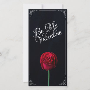 Sois Ma Saint-Valentin - Rose Rouge Sombre