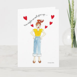 Sois Mienne avec Carte de la Saint-Valentin à Cœur