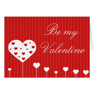 Sois mon Saint-Valentin Beau Coeur Rouge