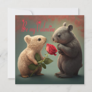 Sois mon Valentin Carte
