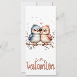 Sois mon Valentin – Jolies tourterelles d'amour po