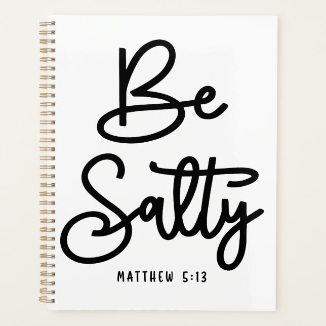 Sois salé Sois léger Matthieu 5:13 Citation chréti (Devant)