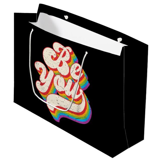 Sois Toi ! Sac Cadeau (Devant Angle)