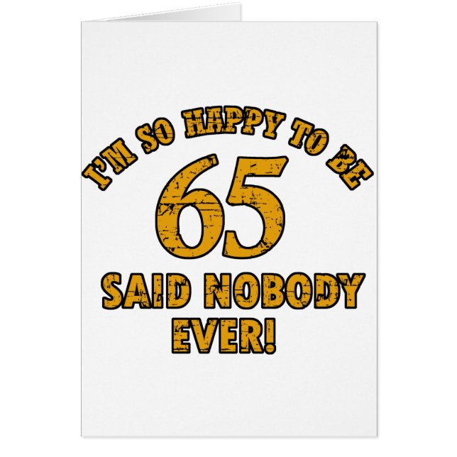 soixante-cinquième cadeaux an (Devant)