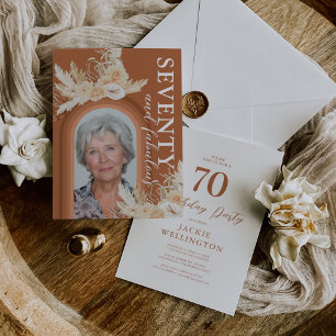 Soixante-dix ans & Fabuluxx Invitation Anniversair