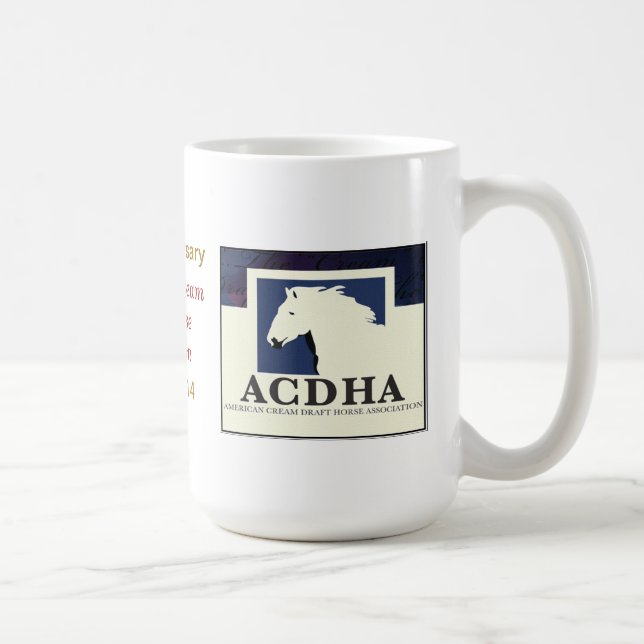 soixante-dixième Tasse en céramique d'anniversaire (Droite)