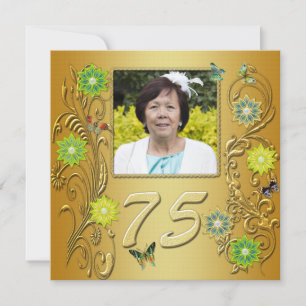 Soixante-quinzième invitation de fête