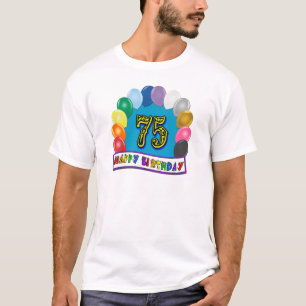 soixante-quinzième T-shirt de voûte de ballon