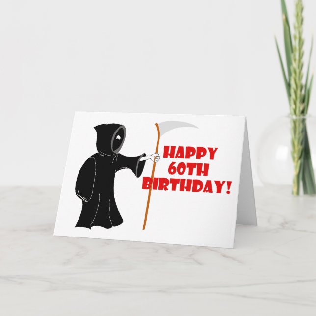 Soixantième carte d'anniversaire de Reaper (Devant)