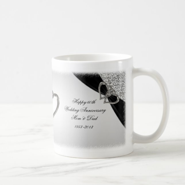 soixantième Tasse d'anniversaire de mariage (Droite)