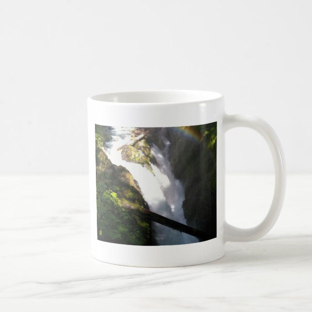 Sol Duc Falls Olympic National Park Coffee Mug (Droite)