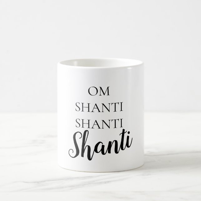 Solace Mind® OM Shanti Mug (Centre)