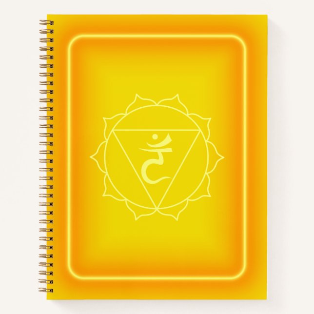Solaire Plexus Chakra Journal (Devant)