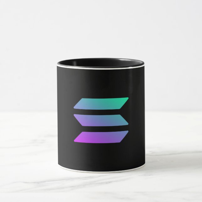 Solana Logo Uniquement Image Mug (Centre)