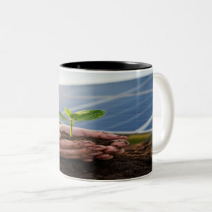 Solar Energy Plant Growth Eco Mug
