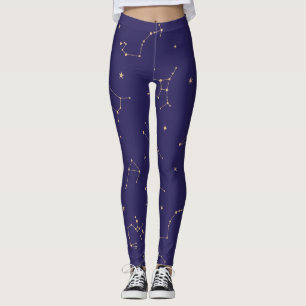 Solareclipse Star Star Celestial Thème Leggings