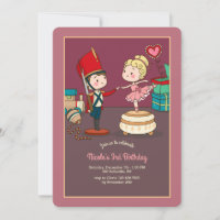 Soldat de Plomb et Invitation de Ballerine